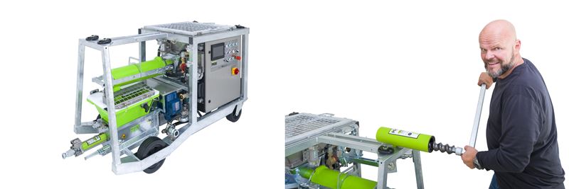 Figure 6 New standards in 3D concrete printing: MAI® MULTIMIX 3D