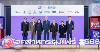 เครือสหพัฒน์ จัดแสดงสินค้าคุณภาพในงาน “อุตสาหกรรมแฟร์ 2568 : รถไฟอุตสาหกรรม นำความสุขสู่คนไทย”