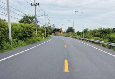 ทช.บำรุงถนนสาย อย.4021 จังหวัดพระนครศรีอยุธยา แล้วเสร็จ เพิ่มประสิทธิภาพโครงข่ายสายทาง นำขยะพลาสติกมาเป็นส่วนผสมในการพัฒนาโครงสร้างพื้นฐาน