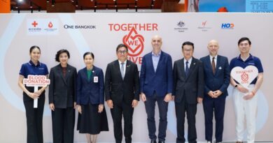 วัน แบงค็อก ร่วมกับ ศูนย์บริการโลหิตแห่งชาติ สภากาชาดไทย และสถานทูตออสเตรเลีย–สถานทูตญี่ปุ่น–สมาคมฝรั่งเศส จัดกิจกรรมบริจาคโลหิต “Together we give – Blood Donation at One Bangkok”