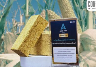 นวัตกรรม ‘คอร์นกรีตมวลเบา’ จากซังข้าวโพด คว้ารางวัลนวัตกรรมใหม่จากเวที Agri Plus Award 2026