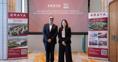 ARAYA ต้อนรับ Nestlé ผู้นำระดับโลกด้านอาหารและเครื่องดื่ม ลงทุนสร้างโรงงานผลิตกาแฟล้ำสมัยแห่งใหม่ในไทย