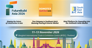“รวมขุนพลคนก่อสร้าง” FutureBuild Asia 2026 เปิดเวทีสัมมนานานาชาติ พร้อม AI แปลสดกว่า 40 ภาษา! พบ 3 งานใหญ่ Construction, Shading และ Flooring ที่ BITEC
