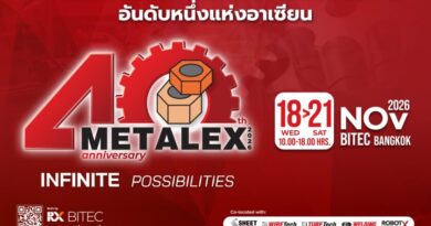METALEX 2026 ฉลองครบรอบ 40 ปี ชู “Infinite Possibilities” เปิดประตูสู่อนาคตการผลิตไร้ขีดจำกัด